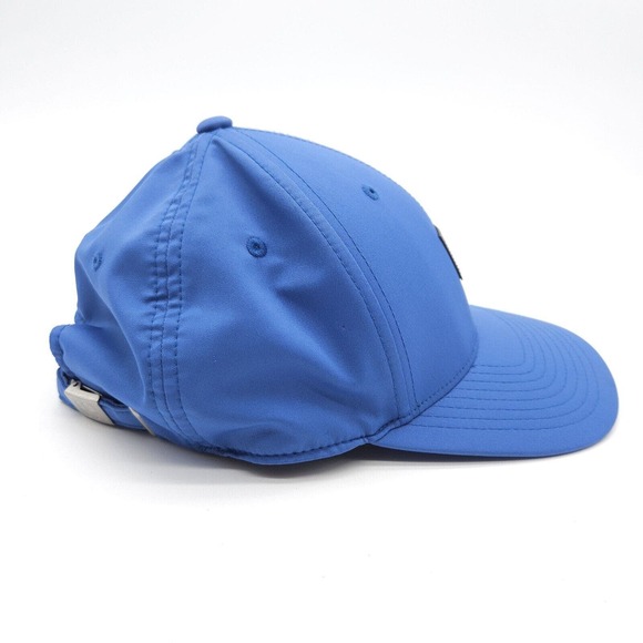 Black Clover Golf Strapback SAMPLE Hat Adjustable Flexfit Tech‎ Ball Cap Blue - Picture 4 of 8